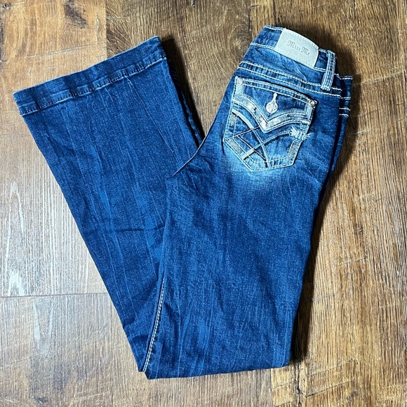 Miss Me Other - Girls Miss Me Mid-Rise Denim Trousers